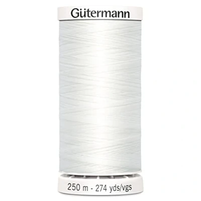 Imagen de Gütermann Hilo de poliéster Blanco 250 m, 5.5x2.5x2.5 cm