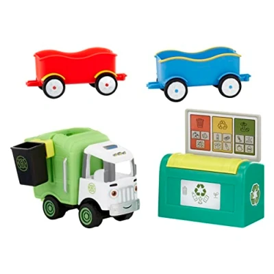 Imagen de Little Tikes Set de Juegos Camión la Basura Let’s Go Cozy Coupe con Vehículo Push and Play Para Jugar en el Suelo o Sobre Mesa Niños 3+ Años