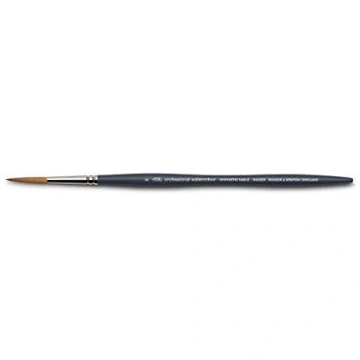 Imagen de Winsor &amp; Newton, Pincel sintético Profesional para Acuarela, Punta Afilada, Especial diseñadores o Lettering nº6
