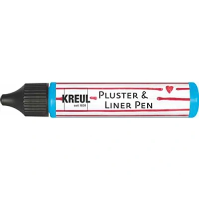 Imagen de KREUL PicTixx Pluster &amp; Liner Pen 29 ml, Azul Cielo, Color Sky Blue, (49811)