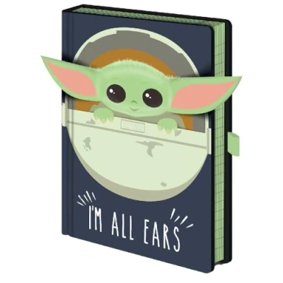 Imagen de Star Wars Libreta Premium A5 The Mandalorian (I&#039;m All Ears Crib)