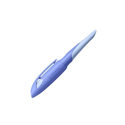 Imagen de STABILO Estilográfica ergonómica para escuela EASYbirdy Una punta diestros azul/azul claro