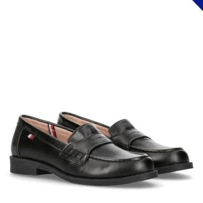 Imagen de Tommy Hilfiger Mocasines para niños, Talla: 40, Black Zapatos