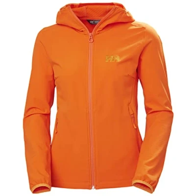 Imagen de Helly Hansen W Cascade Shield Chaqueta Shell, 226 Naranja Brillante, L para Mujer