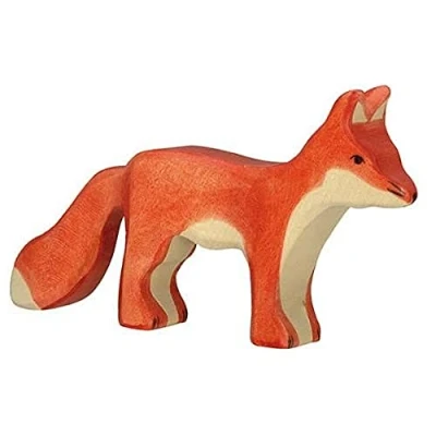 Imagen de Holztiger Fox Animals Figura de Juguete, Multicolor (80095)