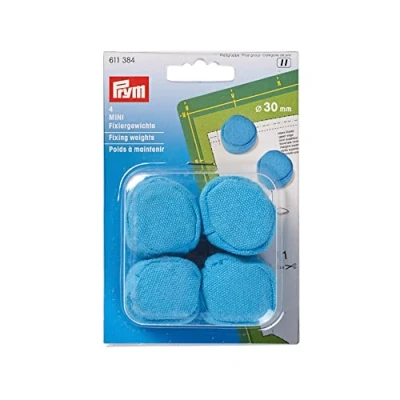 Imagen de Prym Pesos De Fijación, Algodón, Azul, 9.3 x 5.7 0.7 cm, 4