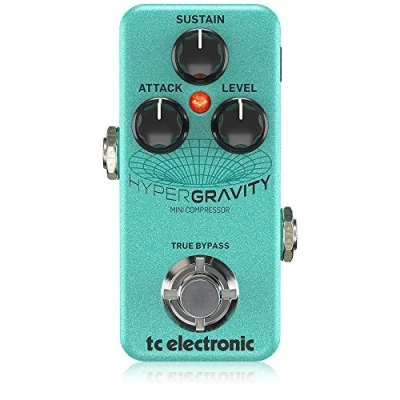 Imagen de TC Electronic HYPERGRAVITY MINI COMPRESSOR Compresión multibanda de última generación con algoritmo dinámica MD3 avanzado para tonos pulidos profesionalmente