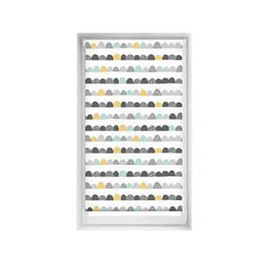 Imagen de Blindecor Estor Estampado Easyfix Relax, Semiluna, 80 x 150 cm