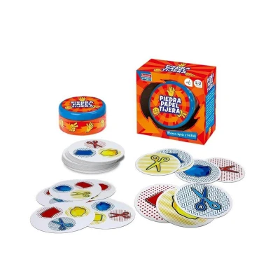Imagen de Falomir Piedra, Papel o Tijera Juego de Mesa, Multicolor (29767)
