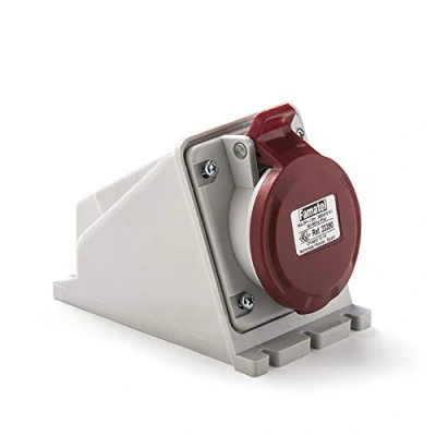 Imagen de FAMATEL Base superficie IP44 3P+T 32A 380 415V Rojo
