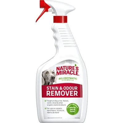 Imagen de Nature&#039;s Miracle Stain &amp; Odour Remover Perro, centra en la suciedad cotidiana, aroma cítrico ligero y fresco, 709 ml