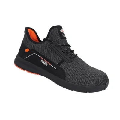 Imagen de Lee Cooper Workwear LCSHOE144 para mujer hombre unisex ligero de Seguridad en el Trabajo Entrenador Zapatos SB/SRA, Negro, Tamaño 10 Reino Unido/UE 44