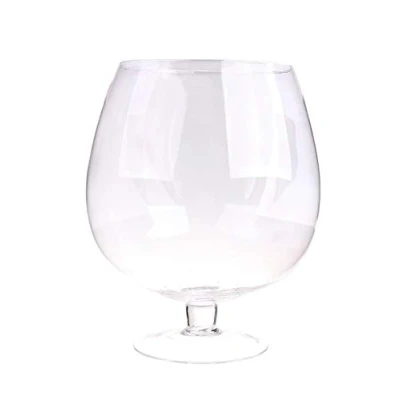 Imagen de INNA Glas Copa de coñac Grande Liam, Transparente, 38cm, Ø23cm/Ø31cm Vaso Cristal Vidrio