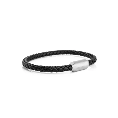 Imagen de Akitsune Silva Pulsera, Hombre, Talla: 18cm, Silverblack
