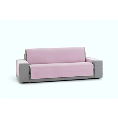 Imagen de Eysa Levante Funda de sofá, Algodón, Rosa, 3 PLAZAS