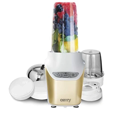 Imagen de Camry CR 4071 Licuadora Portatil de Vaso para Frutas y Verduras, Batidos, Zumos, Easy to go, 1700W