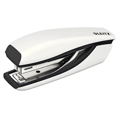 Imagen de Leitz 55281001 NeXXt Mini grapadora (capacidad: 10 hojas, grapas incluidas), color blanco