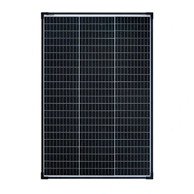 Imagen de enjoy solar panel monocristalino de 100 W, 36 V, paneles solares 182 mm, 10 barras bus, Adecuado para caravanas, balcones, casas jardín, barcos