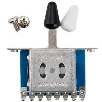 Imagen de Alpha Selector de Pastilla 3 Posiciones Lever Switch para Guitarra Eléctrica Import tipo Tele