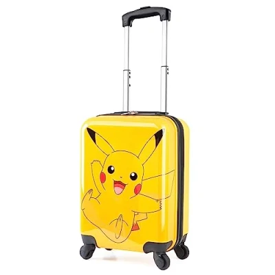 Imagen de Pokémon Maletas de Viaje Cabina Bolsa con Ruedas para Niños y Niñas Maleta Travel Bag