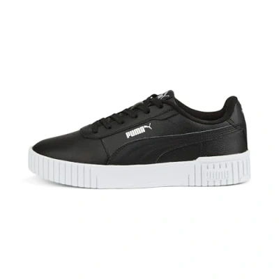 Imagen de Puma Carina 2.0 Zapatillas, Mujer, Talla: 42.5, Black/silver Piel/piel de imitación