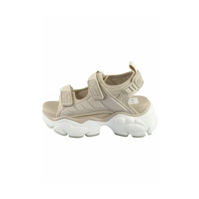 Imagen de Buffalo Binary Track Sandalias con plataforma, Mujer, Talla: 40, Beige Zapatos
