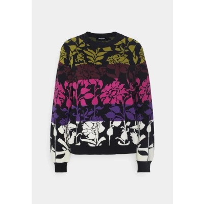 Imagen de Desigual Jersey Tajo Sudadera, Negro, XXL para Mujer