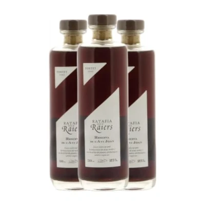 Imagen de Licores Portet Ratafia dels Raiers l&#039;Avi Joan Reserva Botella Medium 50 cl (Caja de 3 cl)