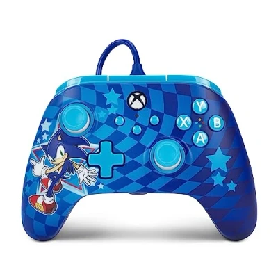 Imagen de Mando alámbrico PowerA Advantage para Xbox Series XS Estilo Sonic