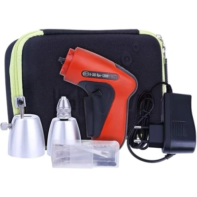 Imagen de Loboo Idea Electric Lock Pick Gun, Cordless Electrical Gun Locksmith Tool Kit with 25pcs Tools Easily Open Locks