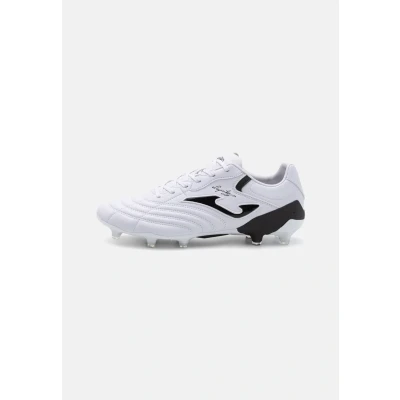 Imagen de Joma Botas de Fútbol para Terreno Firme Águila, 38 46 Negro y Blanco Fabricado con Microfibra Alto Rendimiento Tacos Añadidos Distribuciñon Peso Mejor Agarre