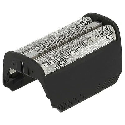 Imagen de vhbw Doble lámina de corte compatible con Braun 5714, 5715, 5716, 5742, 5743, 5745, 5746, 7475, 7493, 7497 afeitadoras eléctricas Tipo 30B + marco, negro