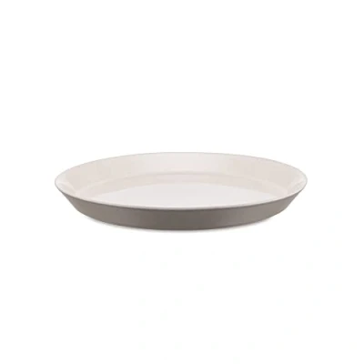 Imagen de Alessi Tonale Plato Llano (4 Unidades), Color Gris Claro