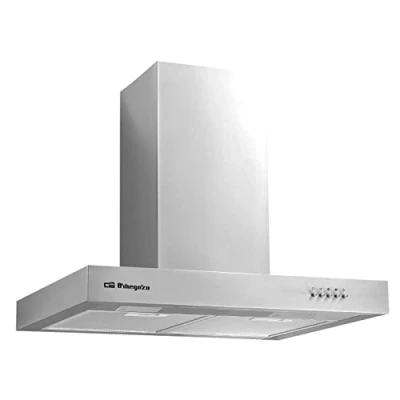 Imagen de Orbegozo DS 56170 B IN Campana extractora, 70 cm, chimenea ajustable, extracción 647 m3/h, 3 niveles de potencia, 190 W