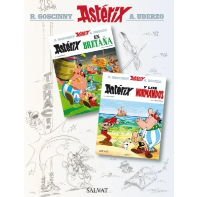 Imagen de Astérix en Bretaña y los normandos. Álbum doble