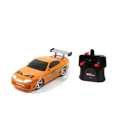 Imagen de Jada Fast &amp; Furious Radio controlada para Coche Toyota de Brian (Escala 1/24ª (17 cm) Función Turbo 253203021, Naranja