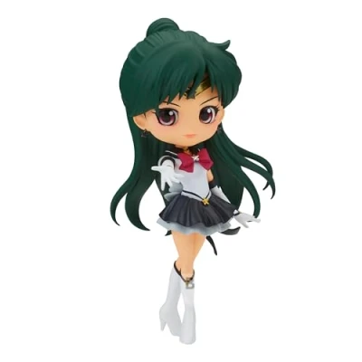 Imagen de Banpresto Figura Q Posket Eternal Sailor Pluto Pelicula Pretty Guardian Moon Cosmos (Ver.A) 14cm BP89103P Multicolor coleccionable Ideal para los fanaticos del anime