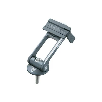 Imagen de Topeak Soporte para Bicicleta RideCase, Unisex Adulto, Negro, Gris, 9.6 x 3.5 2.4 cm / 3.8 1.4 0.9(Stem Cap Mount) 3.2 1.3 0.9 (Handlebar Mount Adapter)