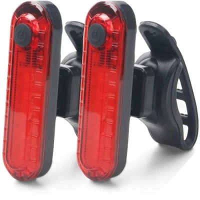 Imagen de Luz Bicicleta Trasera, LED Recargable USB, Potente Faro Trasero Bici Lámpara Alerta Impermeable y Fácil de Instalar