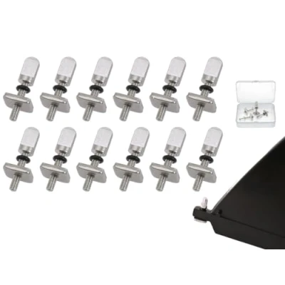Imagen de Kellegour 12 pcs Tornillo de Aleta para Sup,Tornillo Tabla Surf,Tornillos Aletas Paddle Surf,Tornillo Surf Longboard Acero Inoxidable,para Sup,Tabla Remo