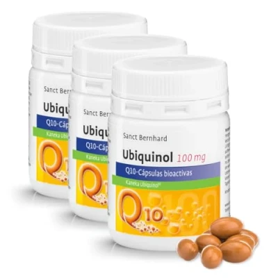 Imagen de Ubiquinol 100mg (Kaneka QH CoQ10 activo) 3x 75 Cápsulas Entrega Gratis