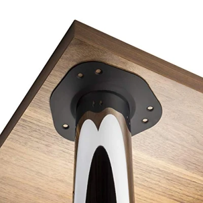 Imagen de SOTECH Juego de 4 patas mesa/Altura 710 mm/altura regulable/Ø 60 mm/CROMO pulido/capacidad carga hasta 75Kg por pata
