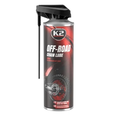 Imagen de K2 Lubricante para Cadenas de Motocicletas Todo Terreno, Protección y Durabilidad Off Road Chain Grease 250 ml