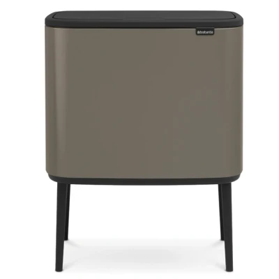 Imagen de Brabantia Bo Touch Bin Cubo de Basura, Platinum, 36 litros