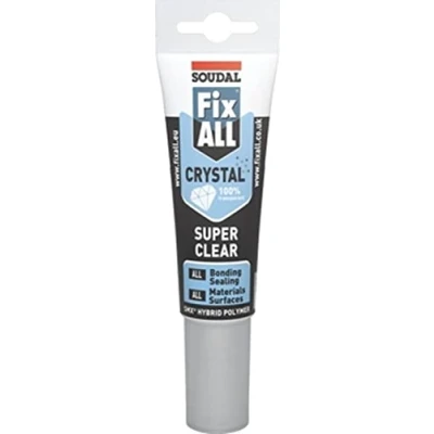 Imagen de Soudal Fix All Crystal Sellador adhesivo supertransparente de 125 ml