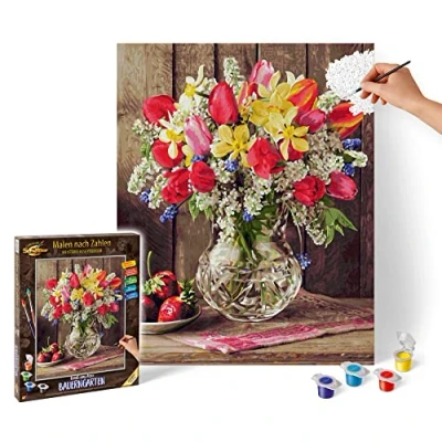 Imagen de Noris Schipper 609130790 Pintura por números (40 x 50 cm), diseño con Texto en alemán