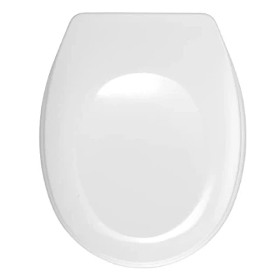 Imagen de WENKO Tapa de WC Bergamo musgo Verde antibacteriano, sujeción acero inox