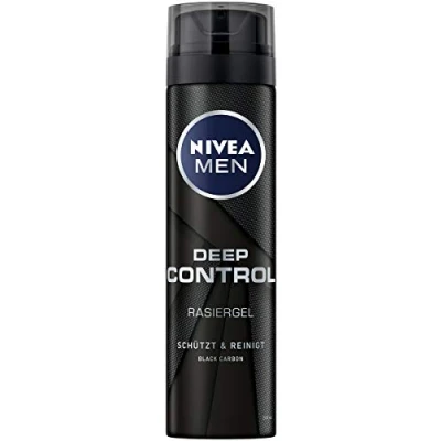 Imagen de Nivea Men Deep Control Gel de afeitar (6 paquetes 200 mililitros)