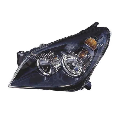 Imagen de ALKAR 2741438 Faros izquierda H1/H7, H7, H21W, H1 con electromotor Carcasa interior negro OPEL: Astra H TwinTop, Hatchback, GTC
