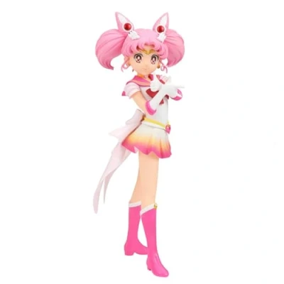 Imagen de Banpresto, Figura de Acción Super Sailor Chibi Moon Pretty Guardian Eternal The Movie, Glitter&amp;Glamours (Ver.B) 17 cm, Multicolor BP88292